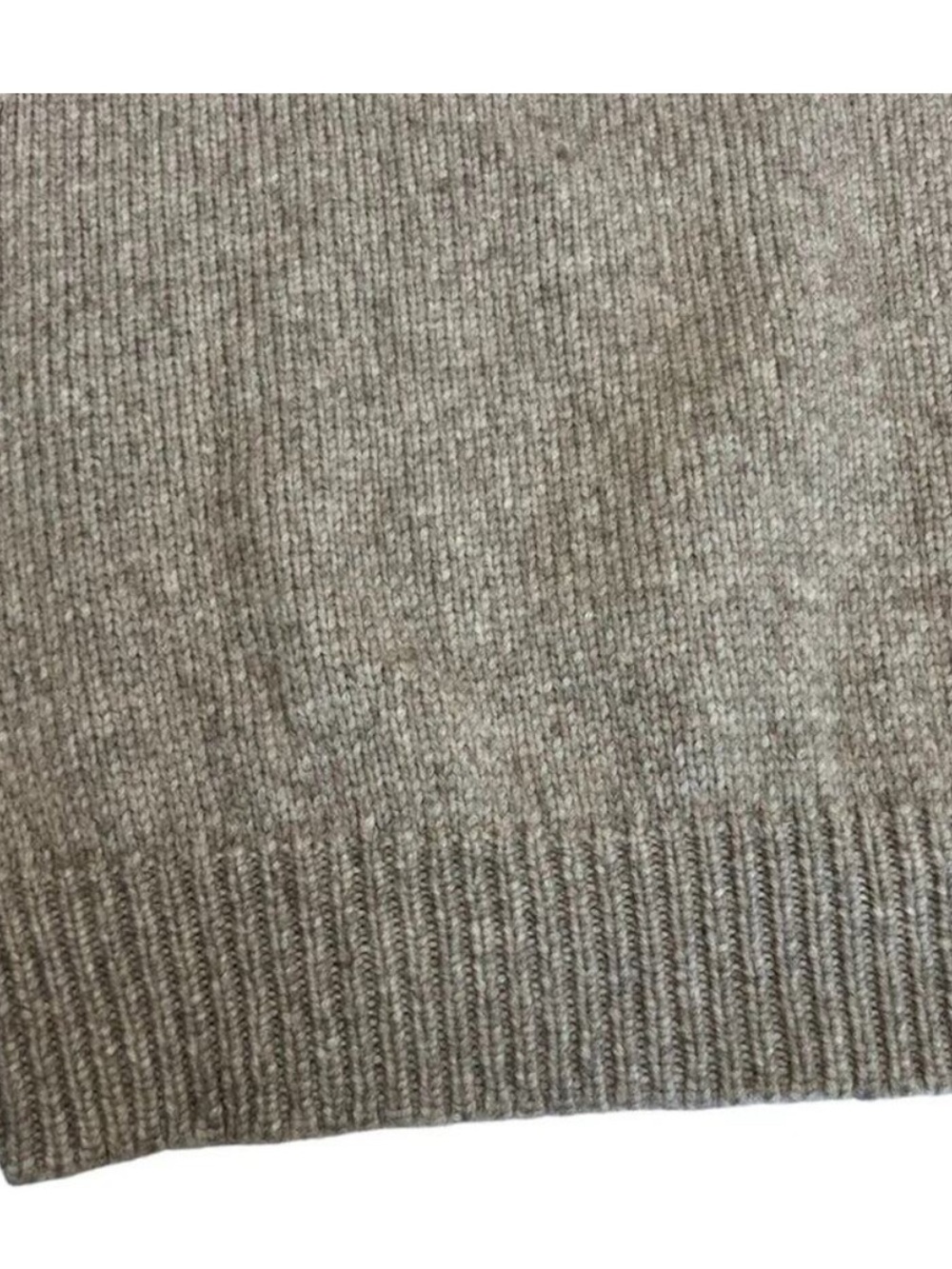 18-8 NILI LOTAN Wool Yak Blend Sweater Round Neck WOMENS L Beige Long Sleeve - Picture 12 of 15